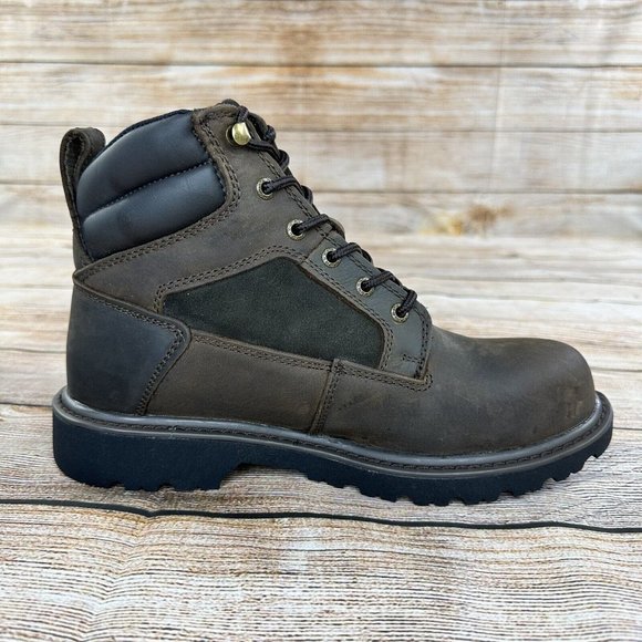 Wolverine Roughneck 6” Boots Men Size 12 M Steel toe WP Boots - NEW main image 5